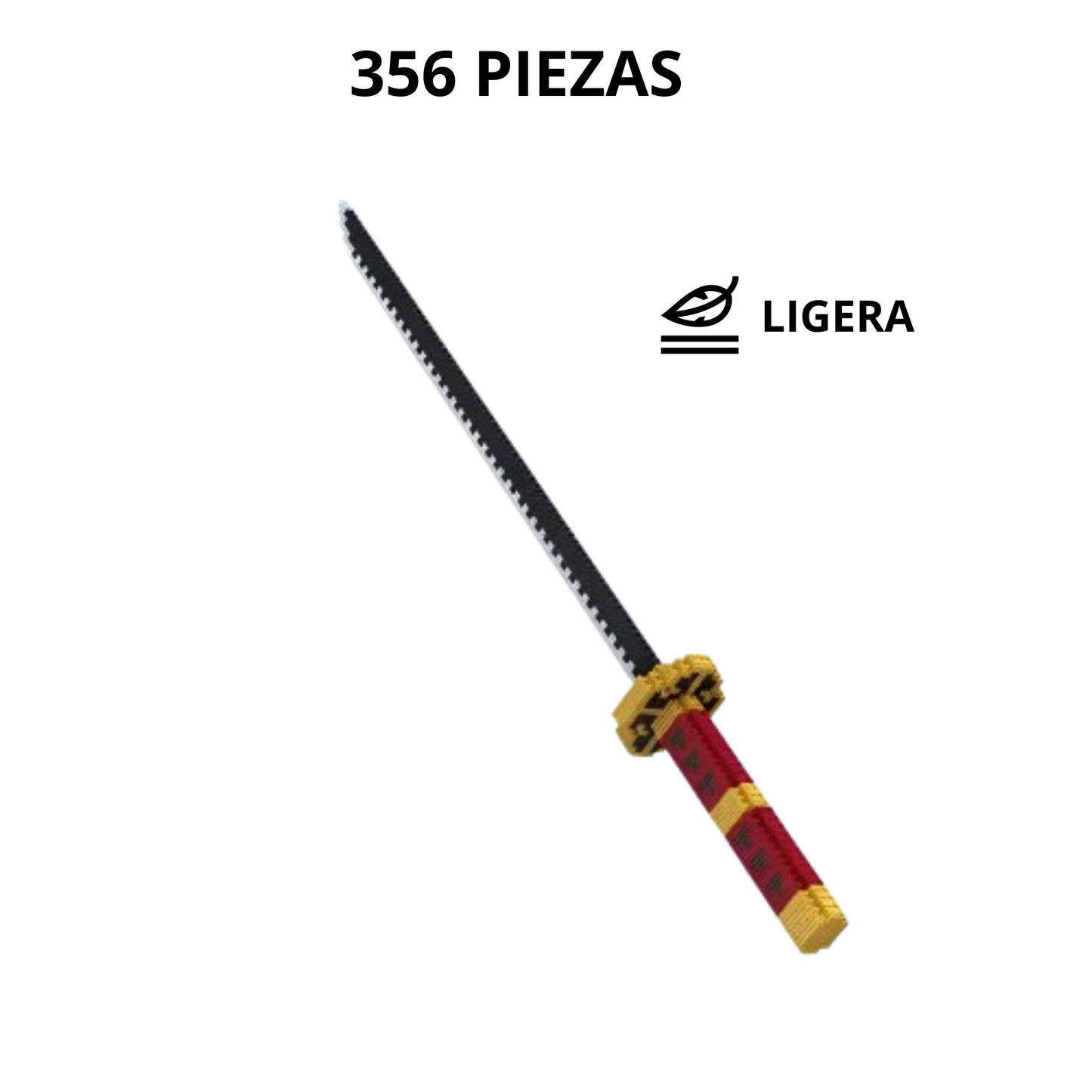 KATANA SAMURAI MONTABLE DE PLASTICO